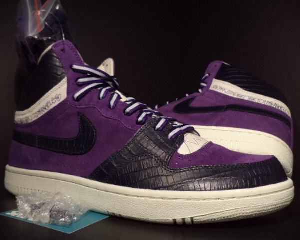 NIKE DUNK AIR COURT FORCE HI 1 PURPLE OBSIDIAN PURPLE SAIL