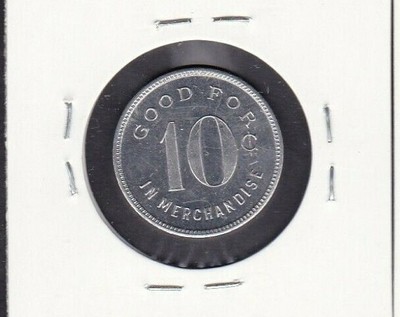 Savanne Lumber Ten Cents Savanne,Ontario Merchant Token