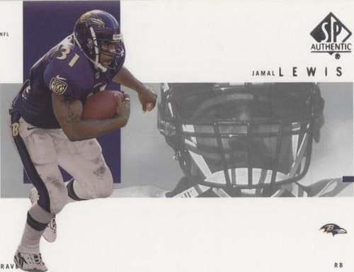 2001 SP Authentic Jamal Lewis #7
