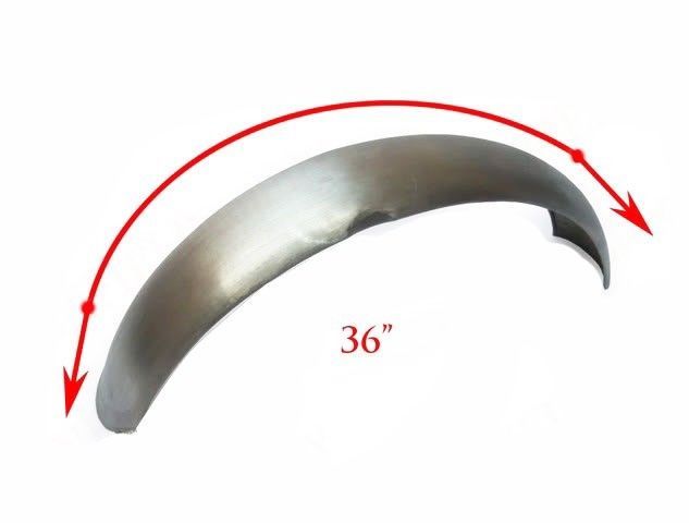 New BSA Goldstar Front & Rear Mudguards Ready to Chrome 