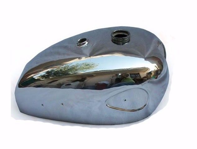 BSA Goldstar A7 A10 Super Rocket Aluminium Fuel Tank With Hinged Filler Cap 