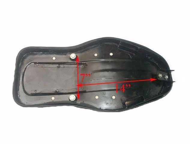 New Dual Black Leatherite Seat for BSA Models  