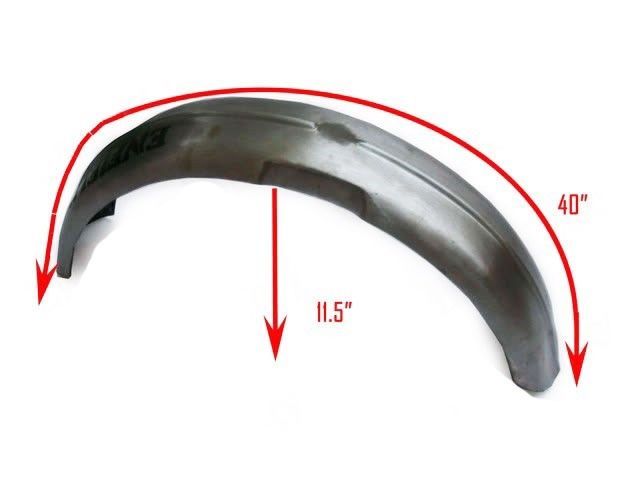 BSA Front Rear Mudguards Fender Set Ready to Paint WM20 M21 M33 Models  