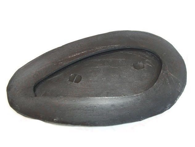 New Pair BSA Logo Fuel Tank Knee Pad Set Black Rubber  