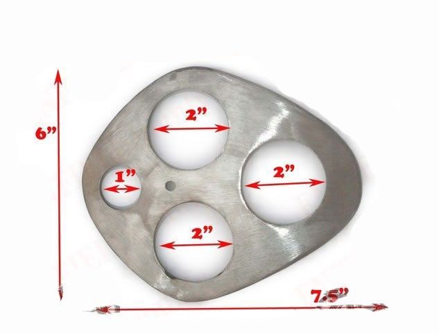 Fits Vintage T90 Triumph 5T Speed Twin Petrol Fuel Tank Bare Metal 