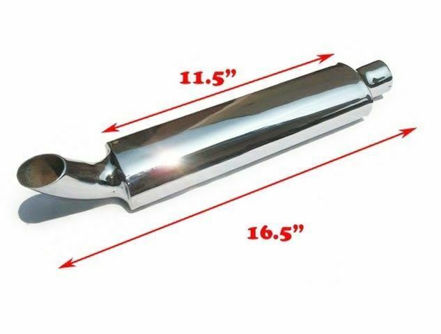 Fits Royal Enfield 500cc Trials Scrambler High Pipe Exhaust System 
