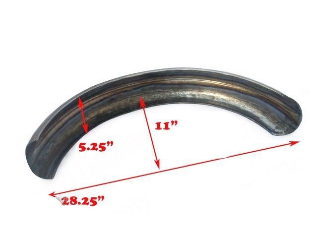 For Norton 1949 International Cammy Norton 500CC Front Rear Mudguard Set 