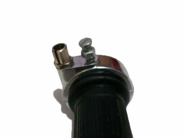 Fits Royal Enfield Early Model Black Vintage Twist Throttle Grip 