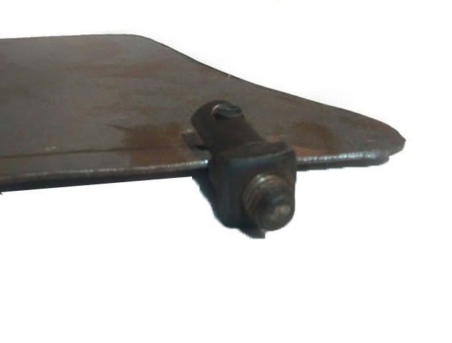 Front Mudguard Number Plate Fits Norton BSA AJS Triumph  
