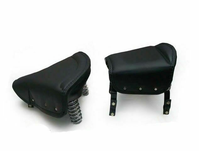Fits Royal Enfield Classic Triumph Black Classic Saddle Seats 
