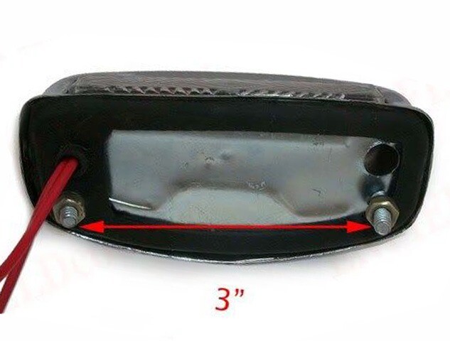 Fits Royal Enfield Early Model Rear Brake Tail Light Assembly 