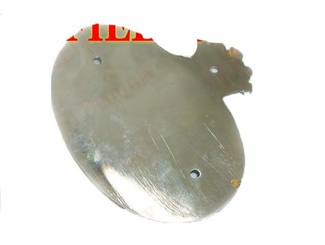 Silver Plated Mudguard Rear Decal Badge For Royal Enfield Classic 350 500cc 