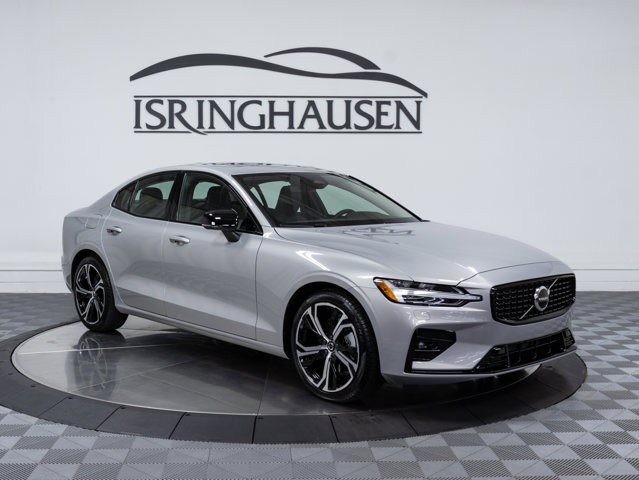 2024 Volvo S60 B5 AWD Core Dark Theme 0 Miles Silver Dawn Metallic 4 Door Sedan