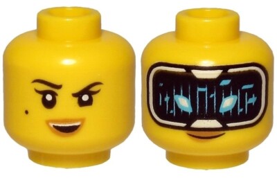 LEGO  Head  For  DIGI Nya Minifigure Prime Empire From 71711 HEAD  ONLY