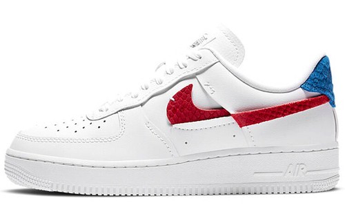 Nike Air Force 1 LXX Snakeskin - University Red Royal