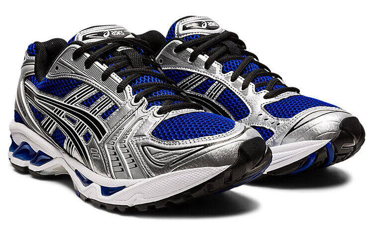 Pre-owned Asics Gel-kayano 14 Low Monaco Blue Silver - 1201a019-401 Men's Shoes