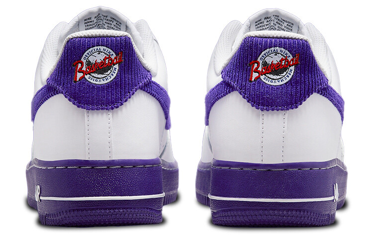 Nike Air Force 1 '07 LV8 EMB White Court Purple 2021 - DB0264100