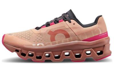 Pre-owned On Cloudmster Rose Cork W - 61-98283 In Pink