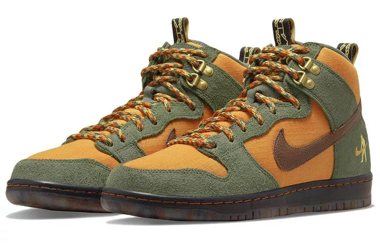 Pre-owned Nike Passport ×  Sb Dunk High Work Boot Do6119-300 Men's Size In Multicolor