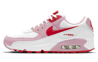 Nike Air Max 90 Valentine’s Day Nike Air Max 90 Valentine's Day Women's Sizes 2007 White Red