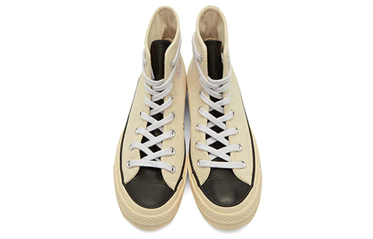 Pre-owned Converse Fear Of God X Chuck 70 Hi164530c Men Size 8-9 In Beige