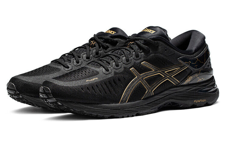 Pre-owned Asics Metarun Black Pure Gold - 1011b294-001 Men's Shoes