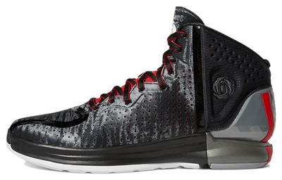 adidas D Rose 4 Restomod Mid Black Scarlet - FX4066