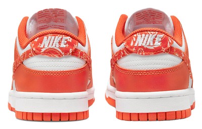 Pre-owned Nike Dunk Low Orange Paisley - Dh4401-103