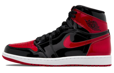JORDAN JORDAN 1 RETRO OG HIGH PATENT BRED - 555088-063