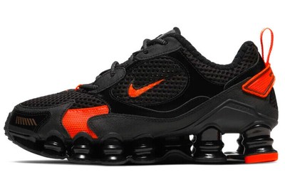 Nike Shox TL Nova Black Orange 2019 - CK2085-001 Women's Shoes