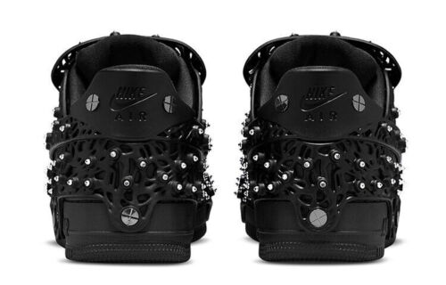 Pre-owned Nike Air Force 1 Lxx X Swarovski Black 2021 - Cv7668001 Women's Shoes