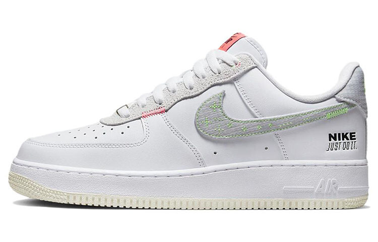 NIKE Air Force 1 Low Just Do It 30cm 美品 Nike Air Force 1 '07 LV8 Low Just Stitch It - White Coconut