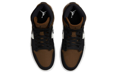 Pre-owned Jordan 1 Mid Se Olive Toe - Dv0427-301 In Multicolor