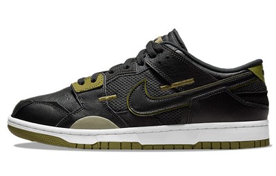 Nike Dunk Low Scrap Black Olive - DM0128-001