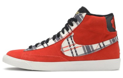 Ben Simmons x Blazer Mid Premium Plaid-CJ9782-600