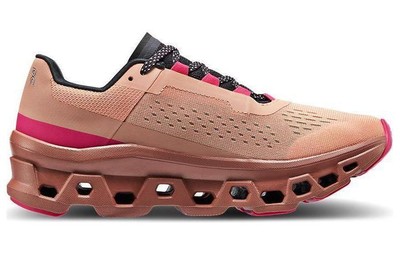 Pre-owned On Cloudmster Rose Cork W - 61-98283 In Pink