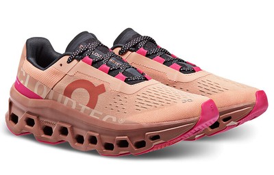 Pre-owned On Cloudmster Rose Cork W - 61-98283 In Pink