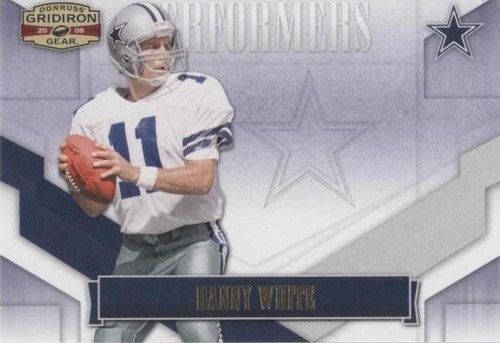 2008 Donruss Gridiron Gear Danny White #P-13