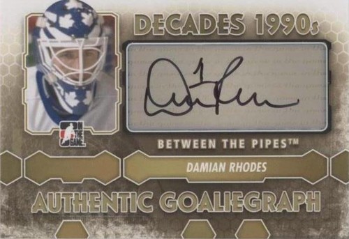 2012-13 In the Game Between the Pipes - Damian Rhodes #A-DR