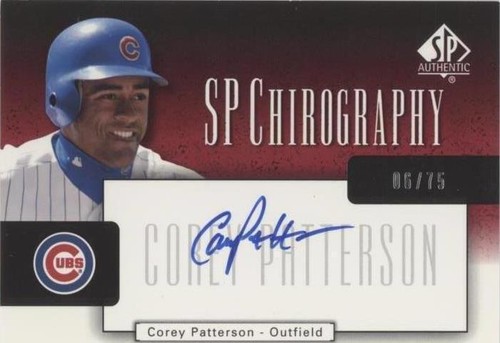 2004 SP Authentic - Corey Patterson #CA-PA