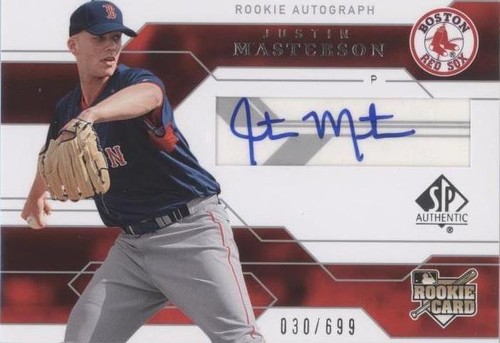 2008 SP Authentic - Justin Masterson #140