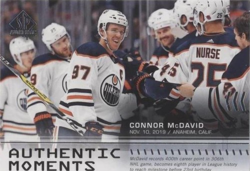 2019-20 SP Authentic - Connor McDavid #115