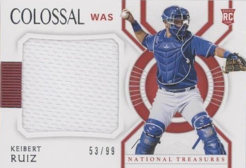 2021 Panini National Treasures - Keibert Ruiz #CM-KR