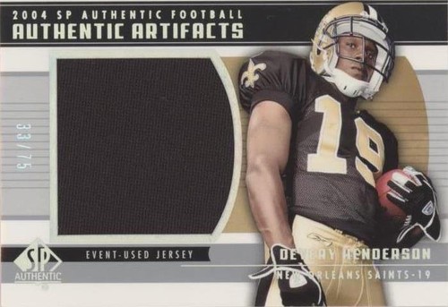 2004 SP Authentic Devery Henderson #AA-DH