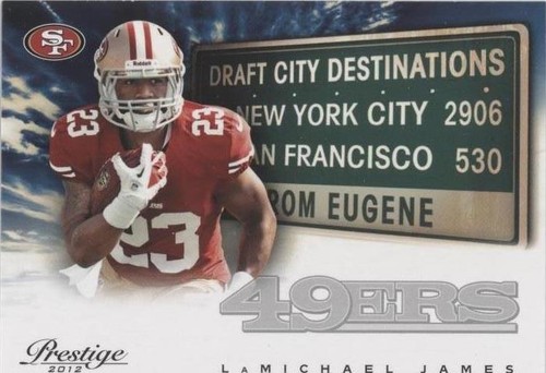 2012 Playoff Prestige LaMichael James #21