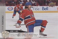 2020-21 Upper Deck Game Dated Moments - Tyler Toffoli #66