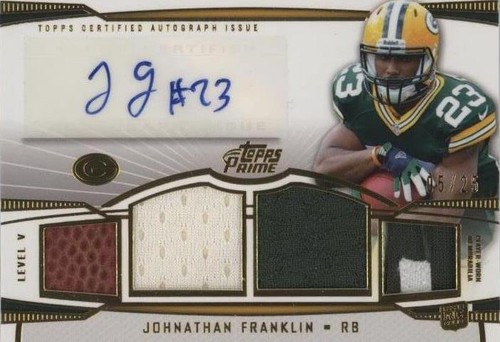 2013 Topps Prime Johnathan Franklin #PV-JF
