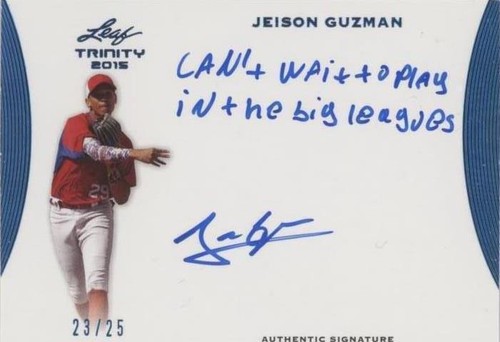 2015 Leaf Trinity - Jeison Guzman #A-JG2