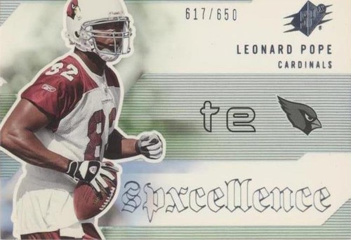2006 SPx Leonard Pope #SP-LP