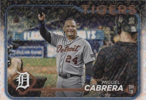 2024 Topps Complete Set - Miguel Cabrera #201